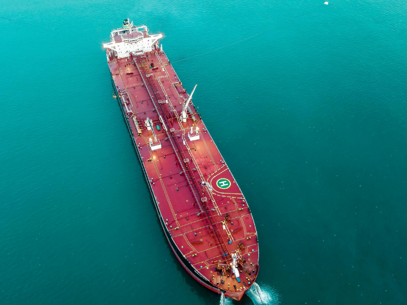 Ballast water management - Ship at sea
